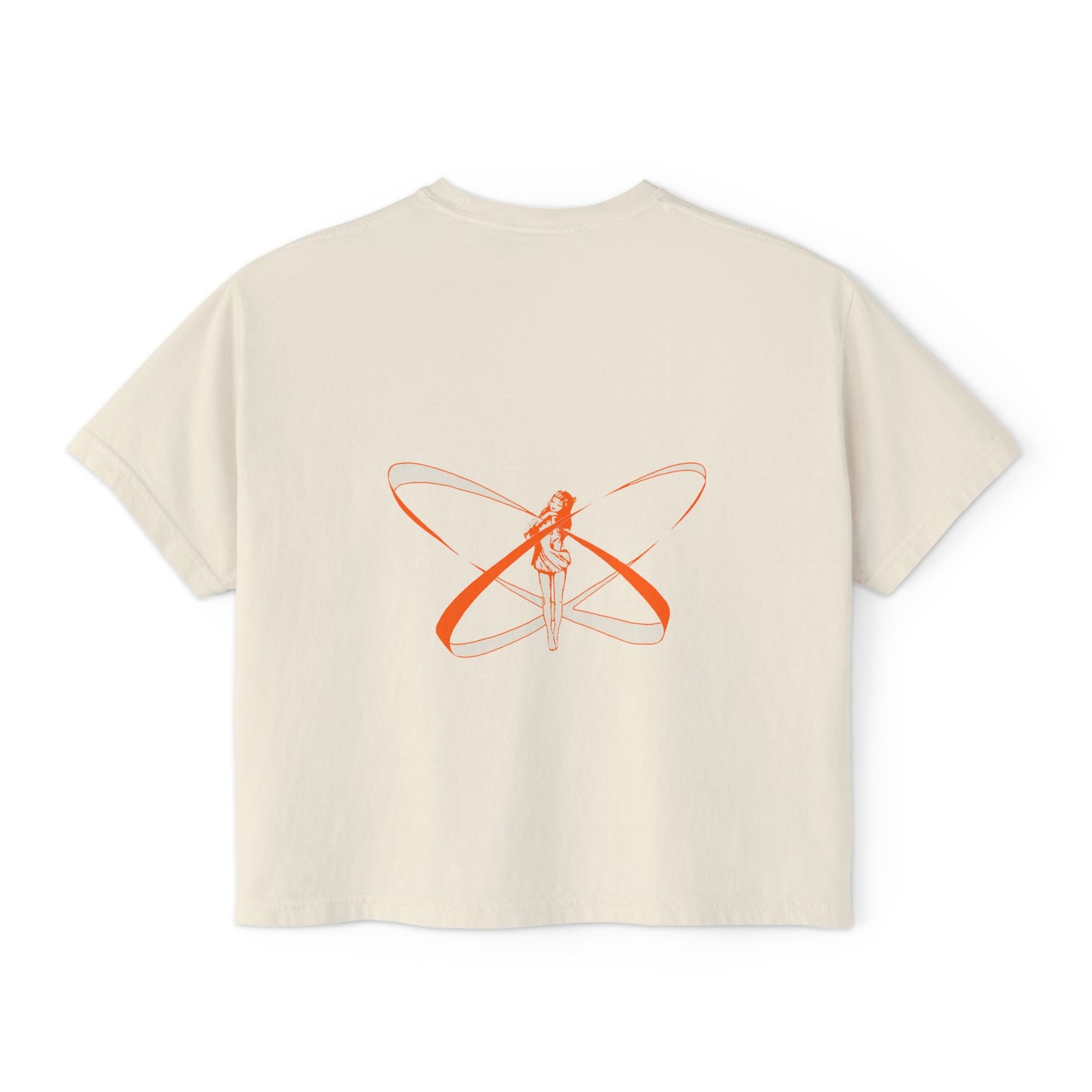 Healing Energy Research Boxy Crop Tee