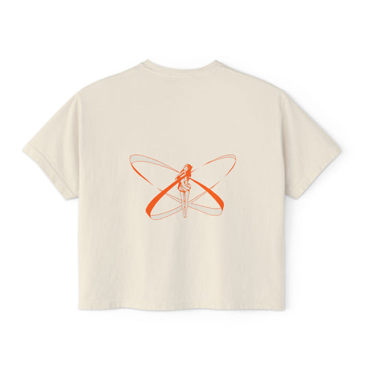 Healing Energy Research Boxy Crop Tee
